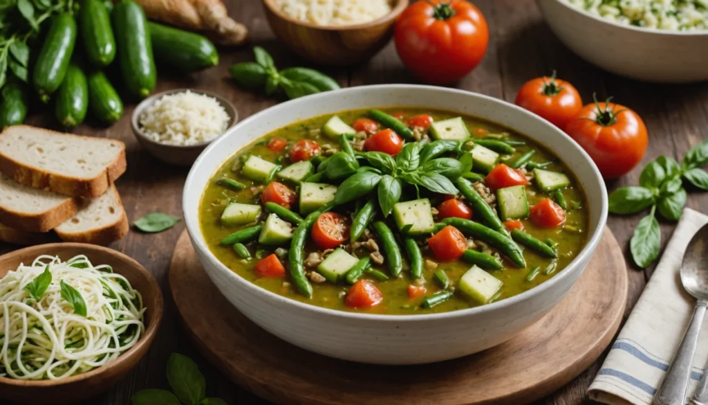 recette de la soupe de pistou
