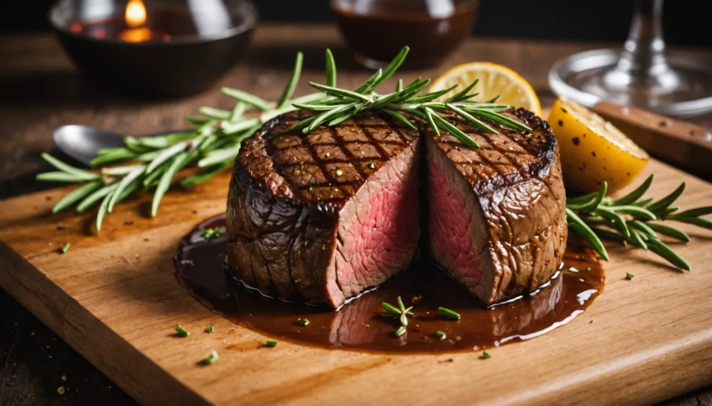 tournedos de filet de boeuf