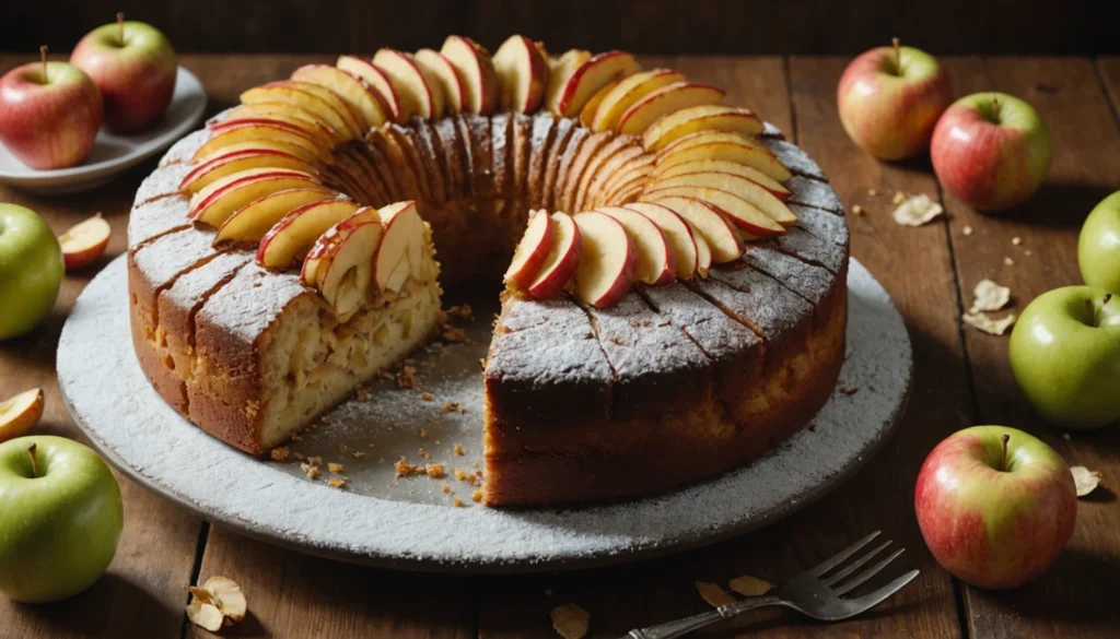 gateau au pomme cake factory