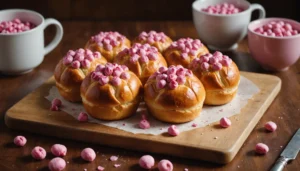 brioche aux pralines roses thermomix