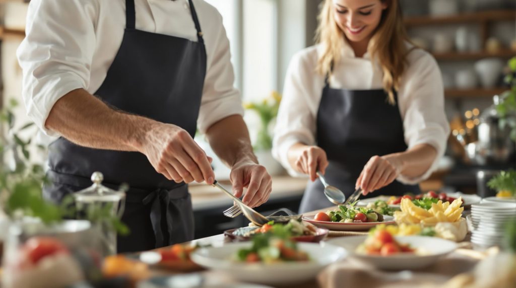 Comment fonctionne un service de traiteur à domicile ?